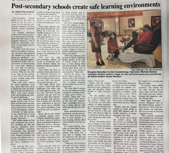 Newspaper clipping